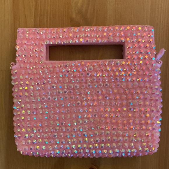 Rhine Stone mini bag pink - Picture 5 of 5